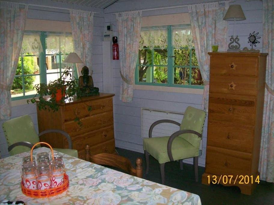 Le Chalet De La Grenouille Verte Tursac Exteriér fotografie